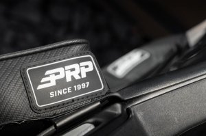 Polaris RZR S900 Knee Pads - Driver and Passenger Side - PRP Seats - With Door Speakers - Black - `14-`23